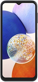 Smartphone Galaxy A14 5G de $5999 a $3999 en color negro