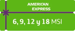 Ofertas American Express 6, 9, 12 y 18 MSI