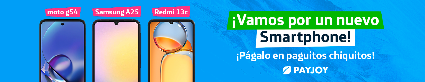 Muévete a Movistar. Estrena Smartphone con financiamiento PayJoy&reg; ¡Sin historial crediticio!